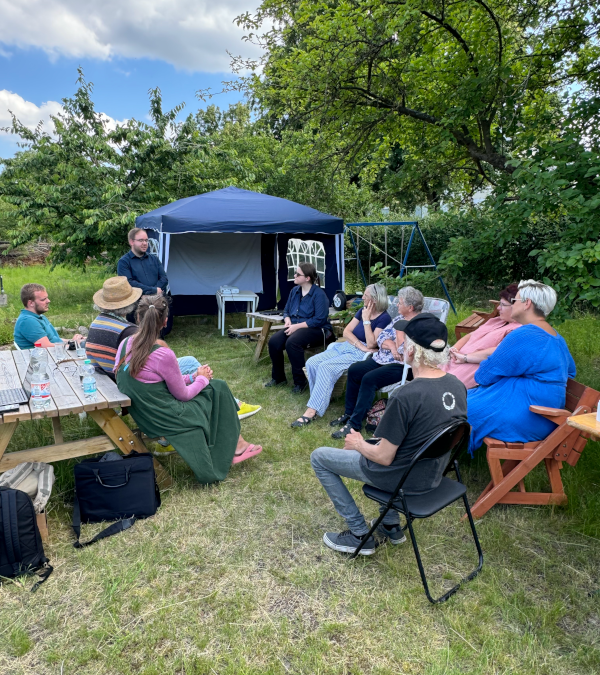 Zweites Netzwerktreffen im Gemeinschaftsgarten