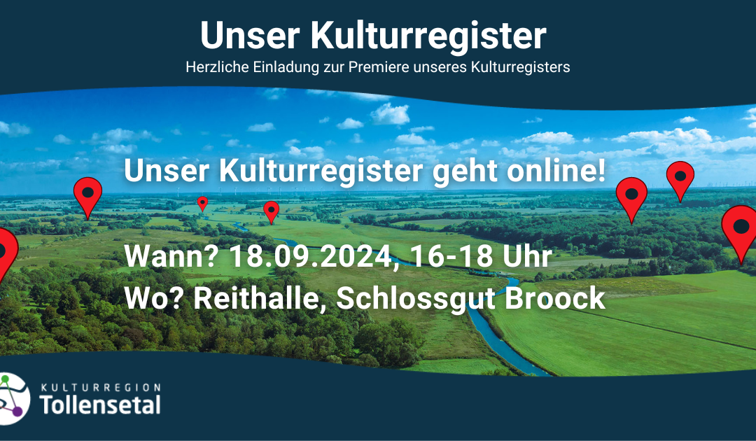 Premiere unseres Kulturregisters